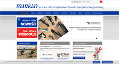 Desktop Screenshot of markan.pl